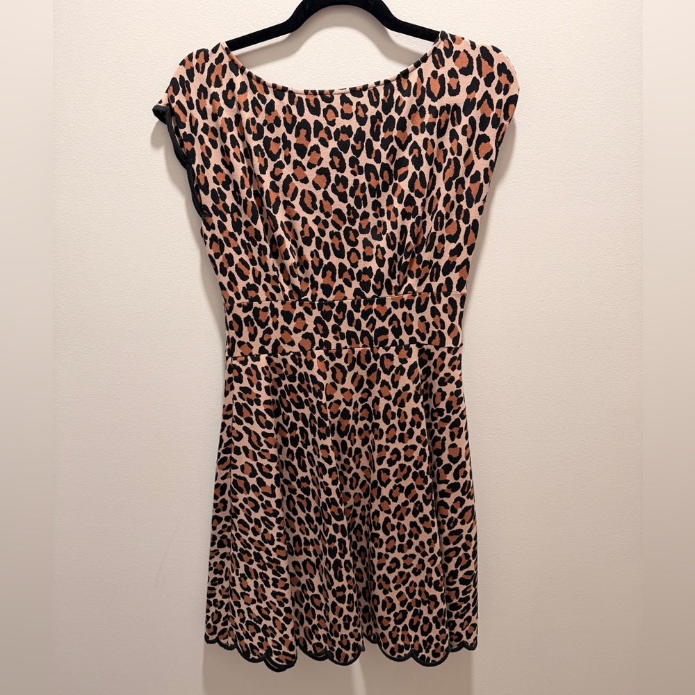 Kate Spade leopard print dress size S
